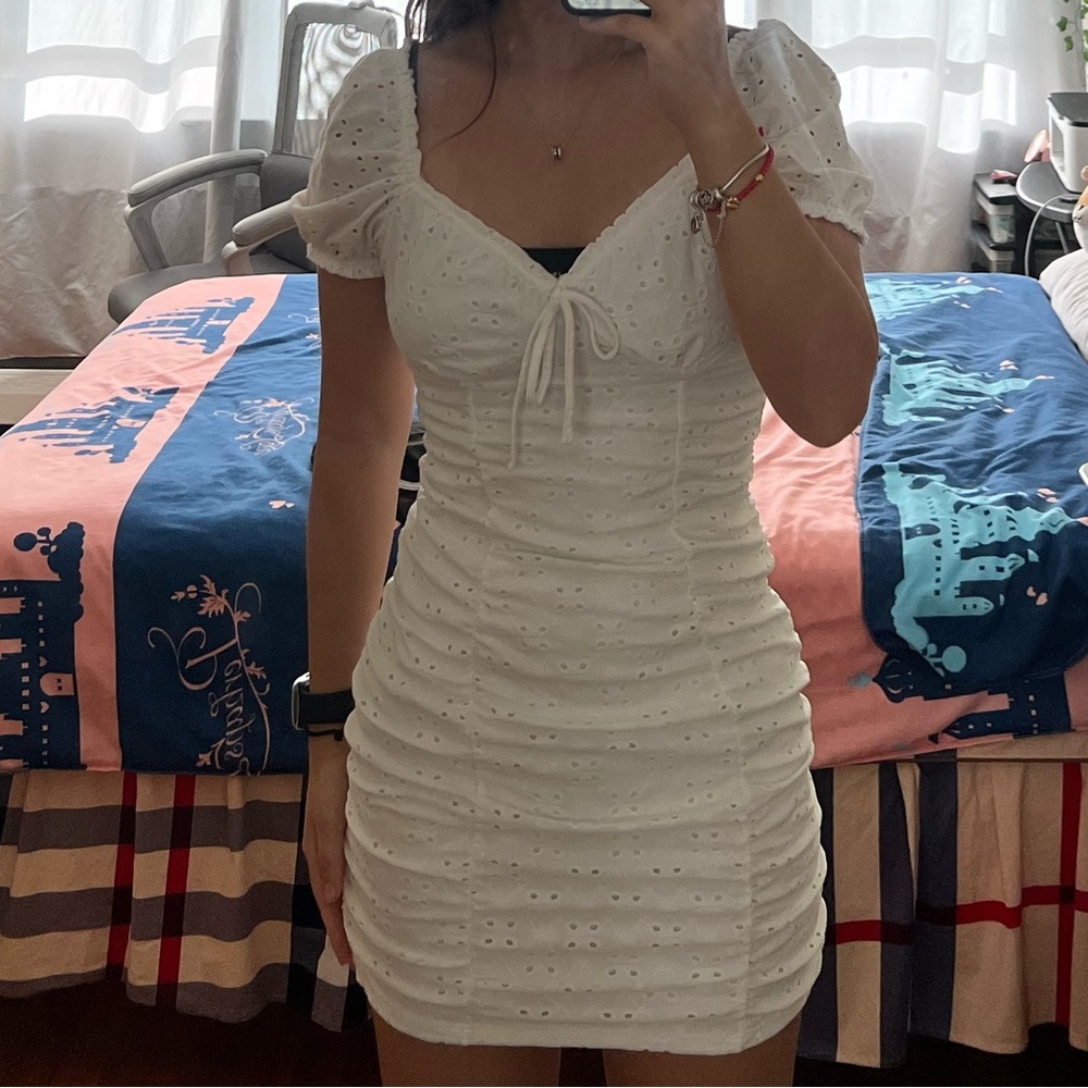 H&M cute white dress